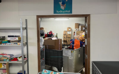 Un jouet, un sourire avec ludopital